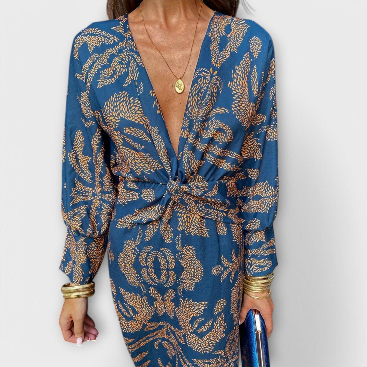 Oriana - Vestido elegante de manga larga