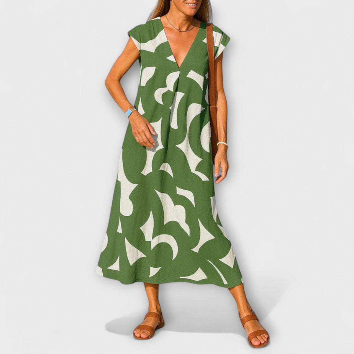 Linae – Vestido ligero con escote en V