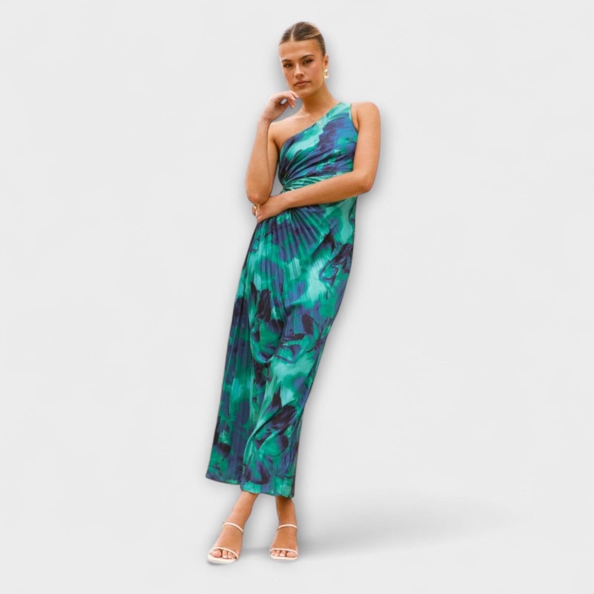 Sienna - Vestido Maxi Elegante con Escote