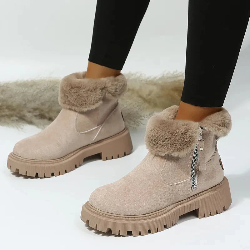Nora - Botines de invierno cálidos y cómodos