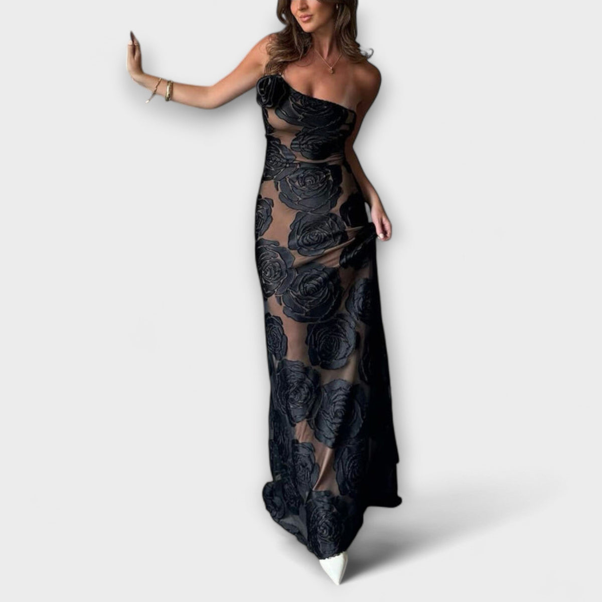 Sara - Vestido Maxi Floral