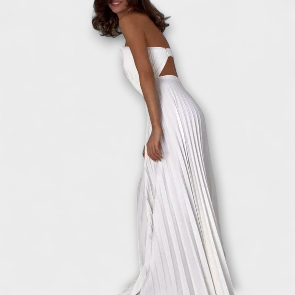 Athena - Vestido plisado elegante