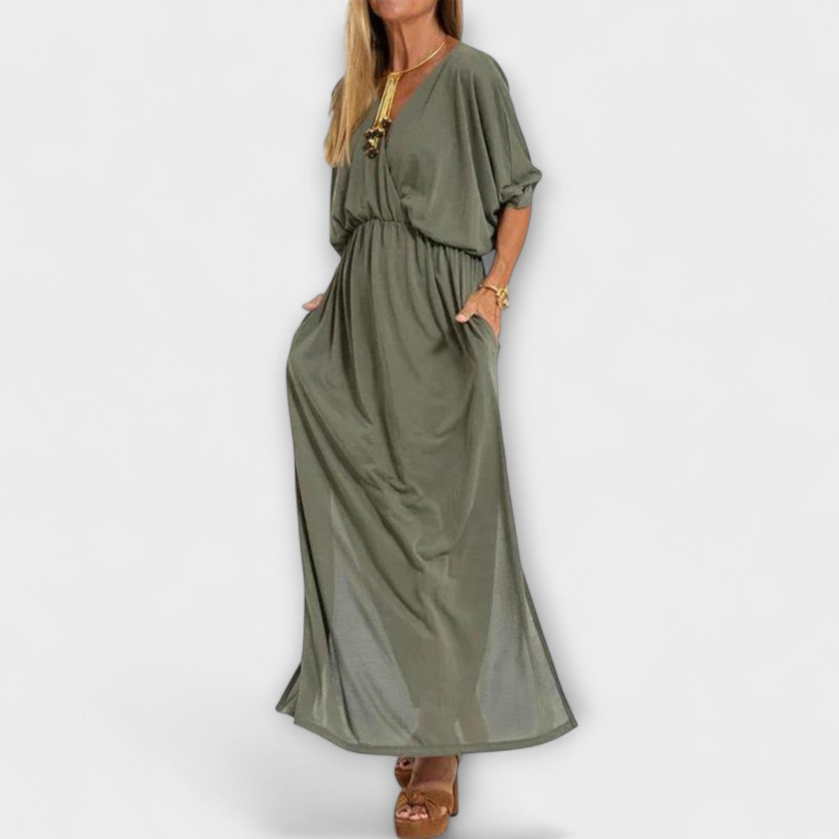 Lani - Vestido Maxi Vintage