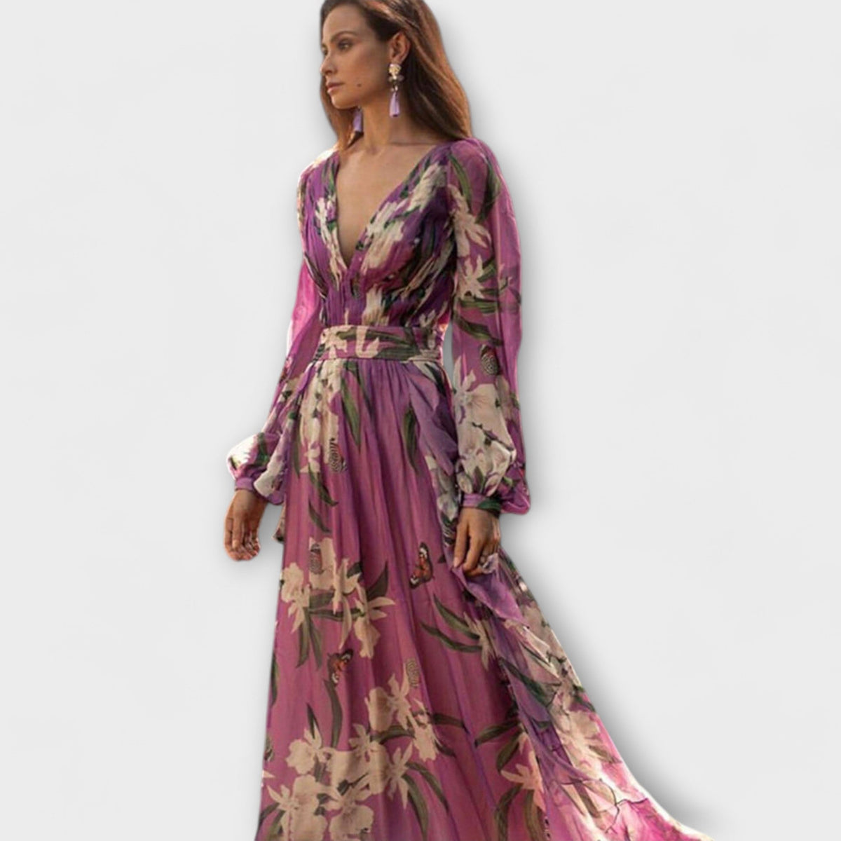 Vestido maxi elegante de alta calidad
