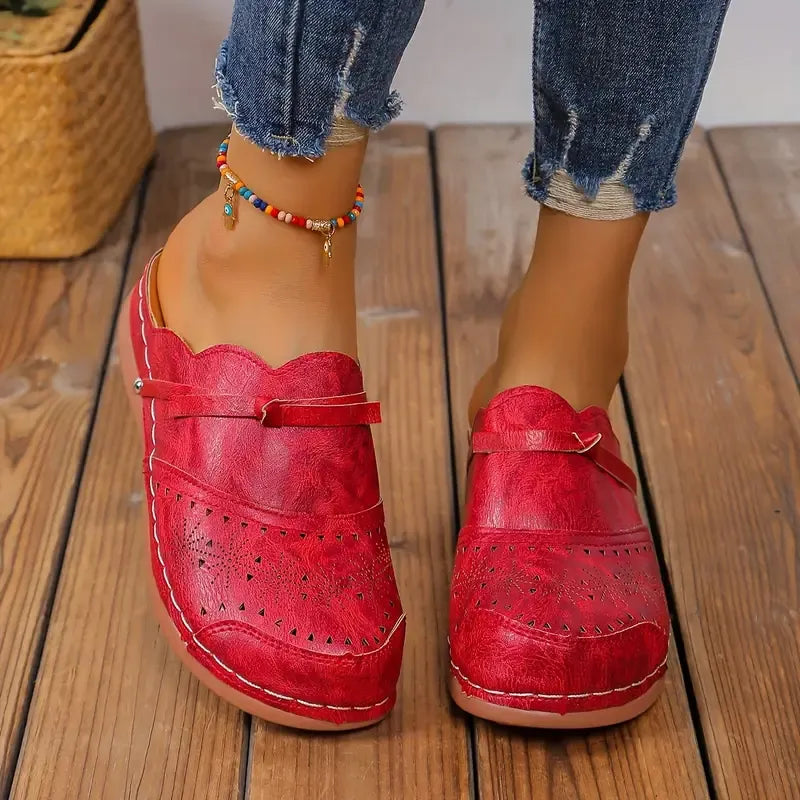 Amelia - Zuecos cómodos con diseño artesanal