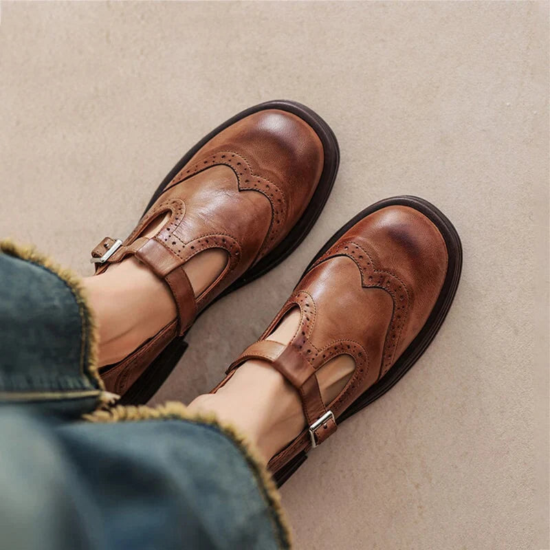 Leire - Elegante zapato de piel