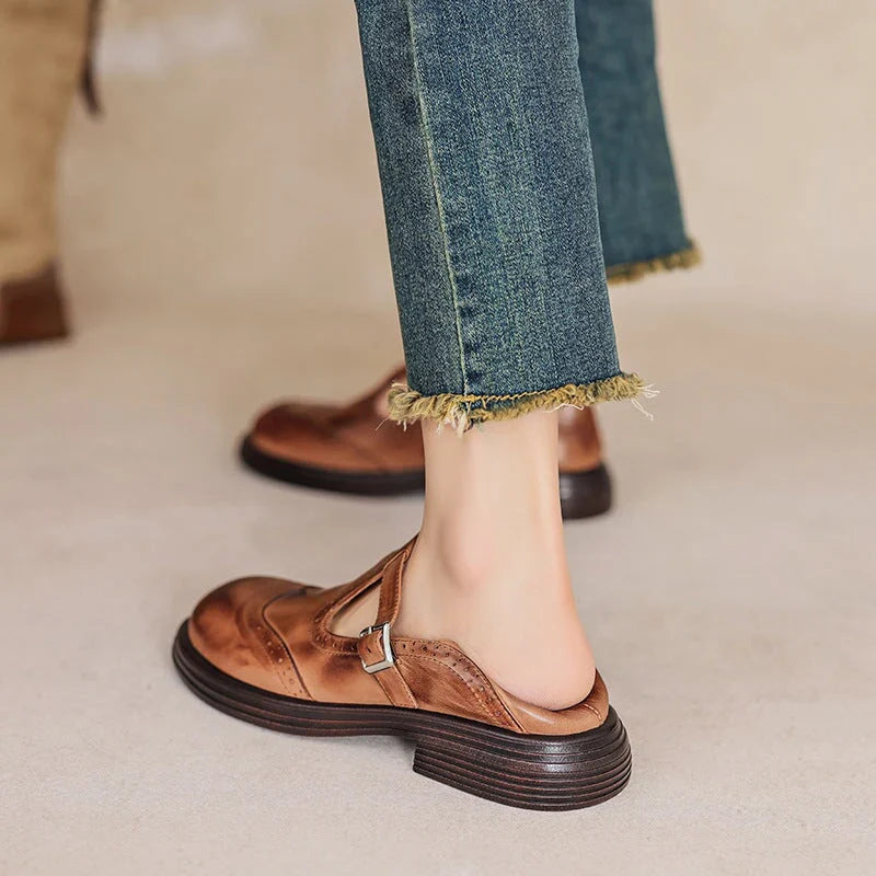Leire - Elegante zapato de piel