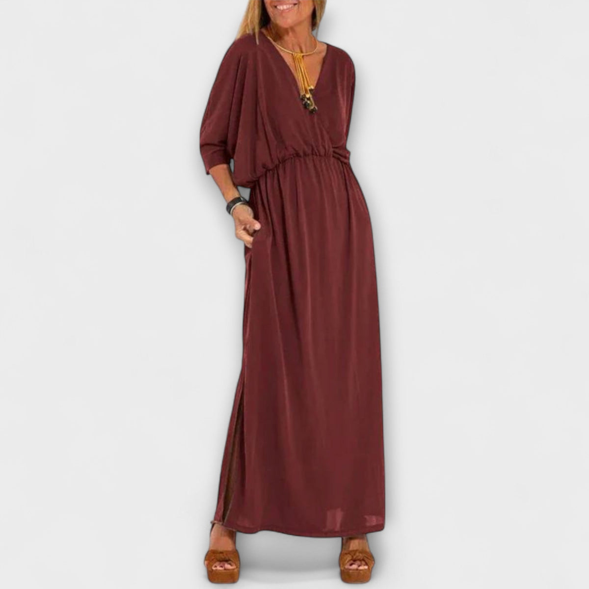 Lani - Vestido Maxi Vintage