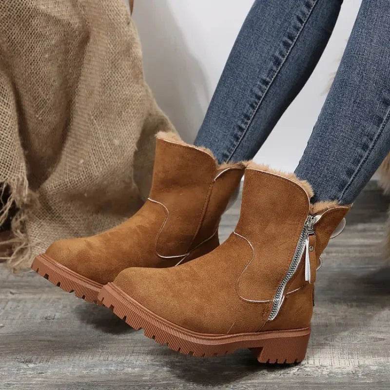 Nora - Botines de invierno cálidos y cómodos