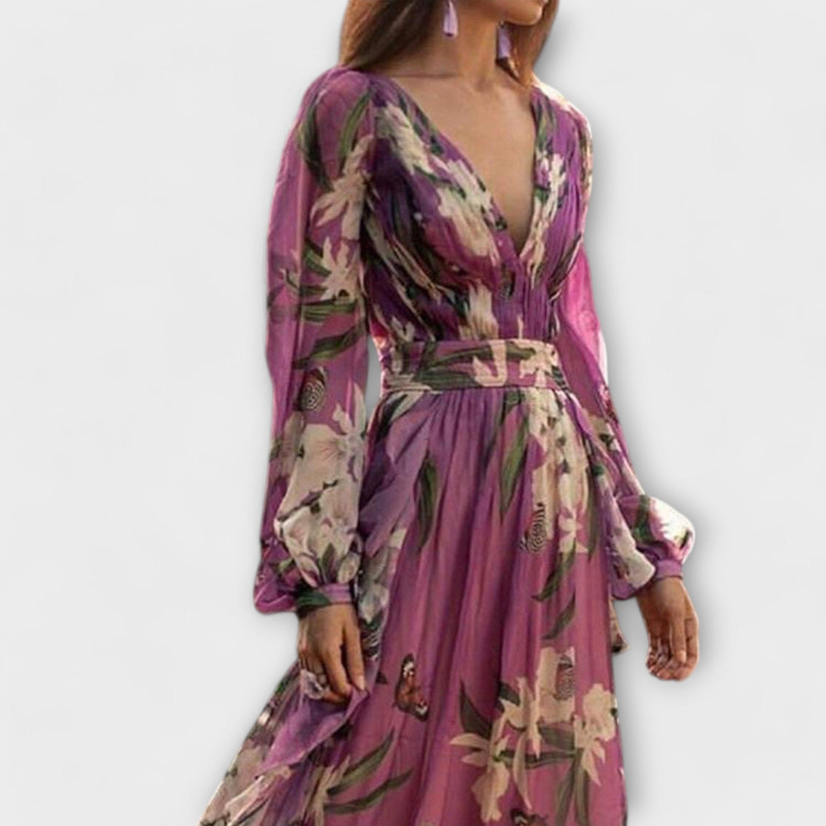 Vestido maxi elegante de alta calidad