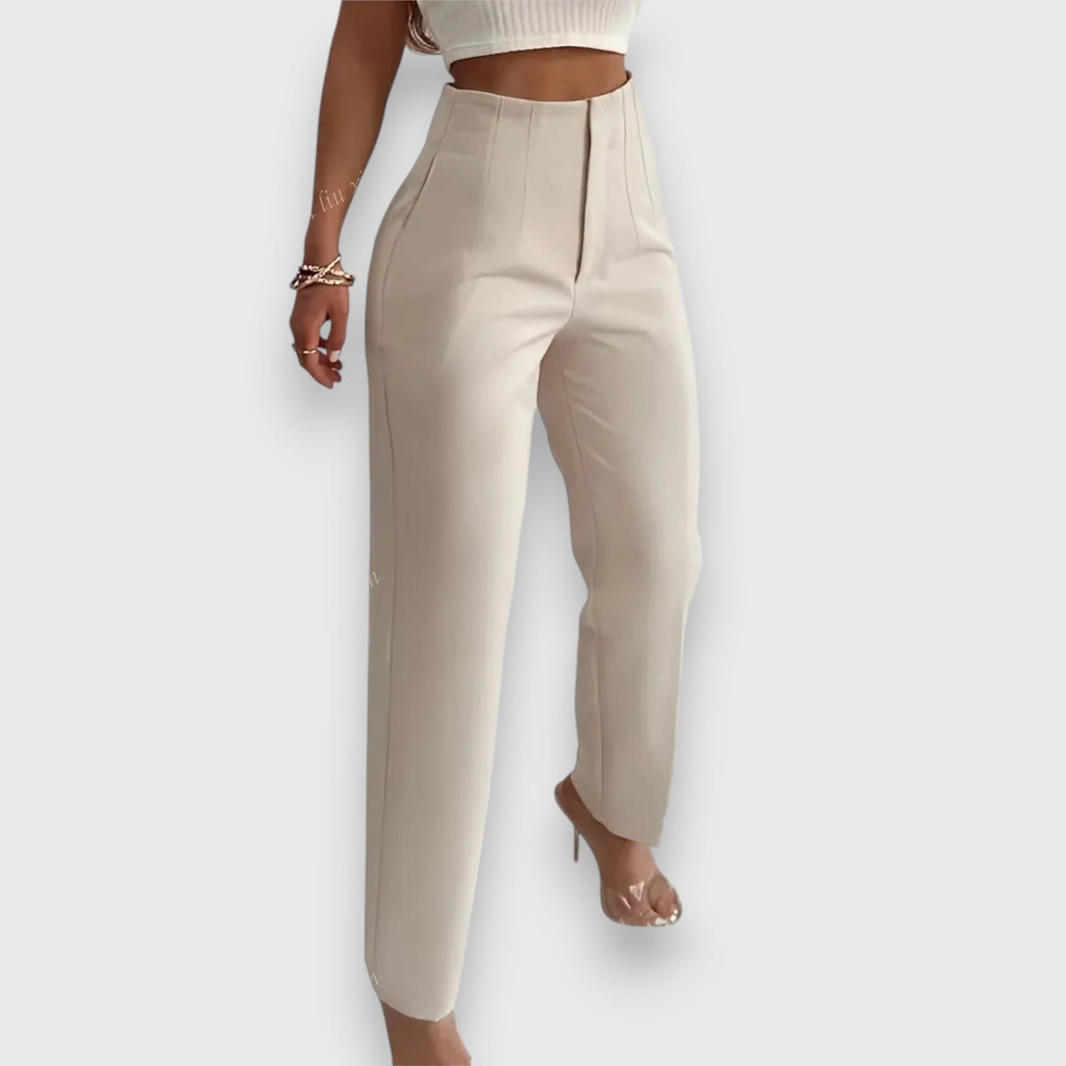 Verena – Pantalones de tiro alto