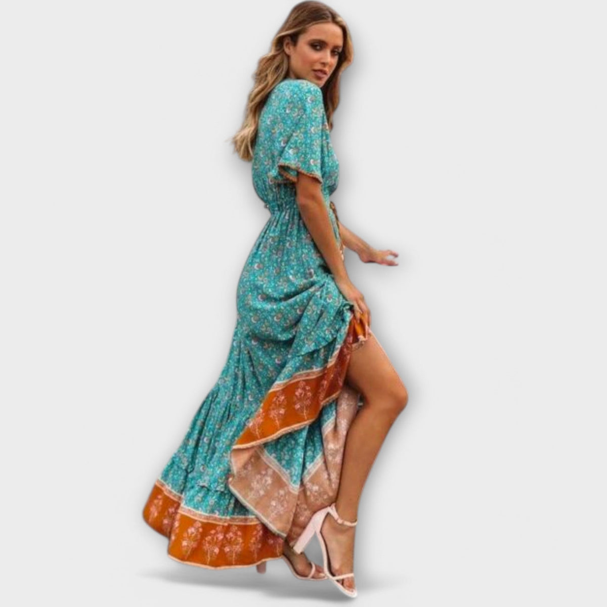 Sirva - Vestido Maxi Boho