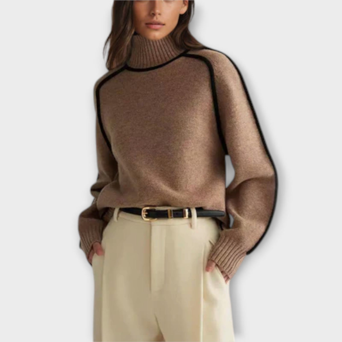 Emilie - Suave y elegante cuello alto