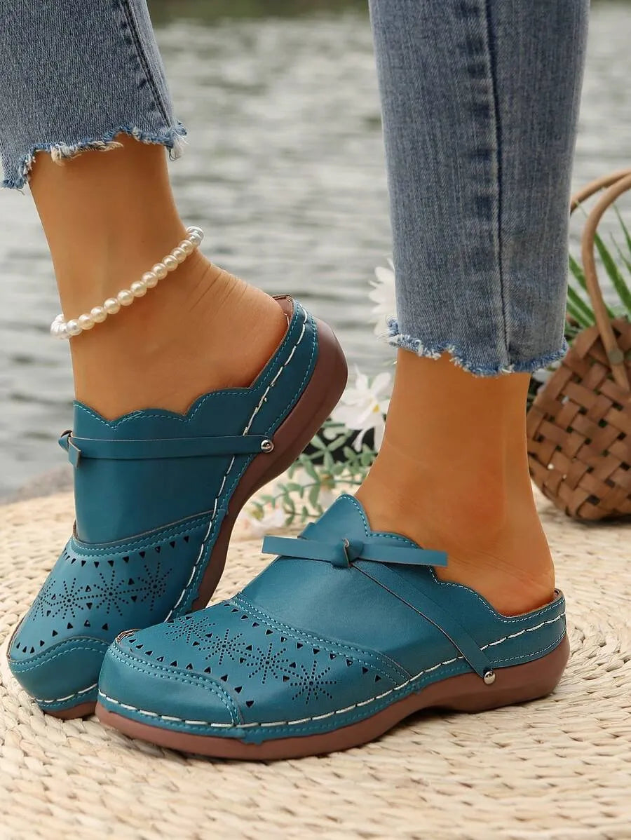 Amelia - Zuecos cómodos con diseño artesanal