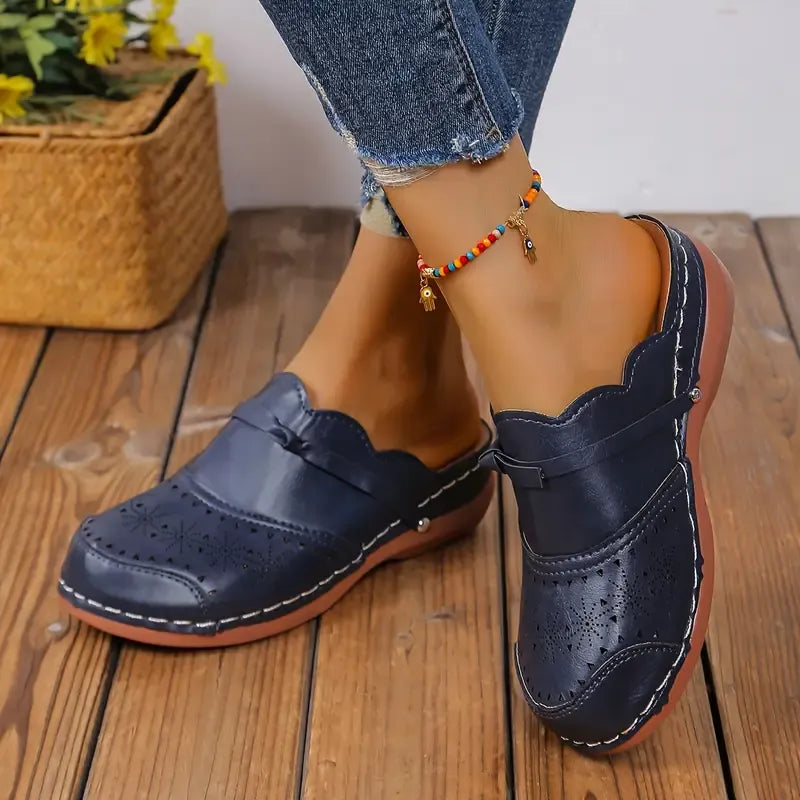 Amelia - Zuecos cómodos con diseño artesanal
