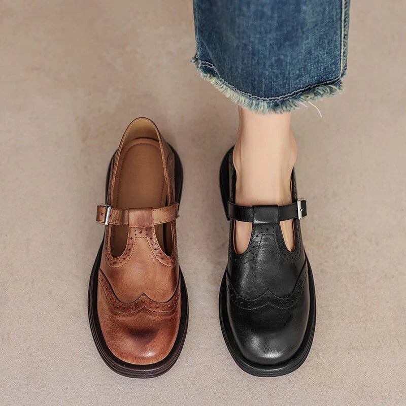 Leire - Elegante zapato de piel