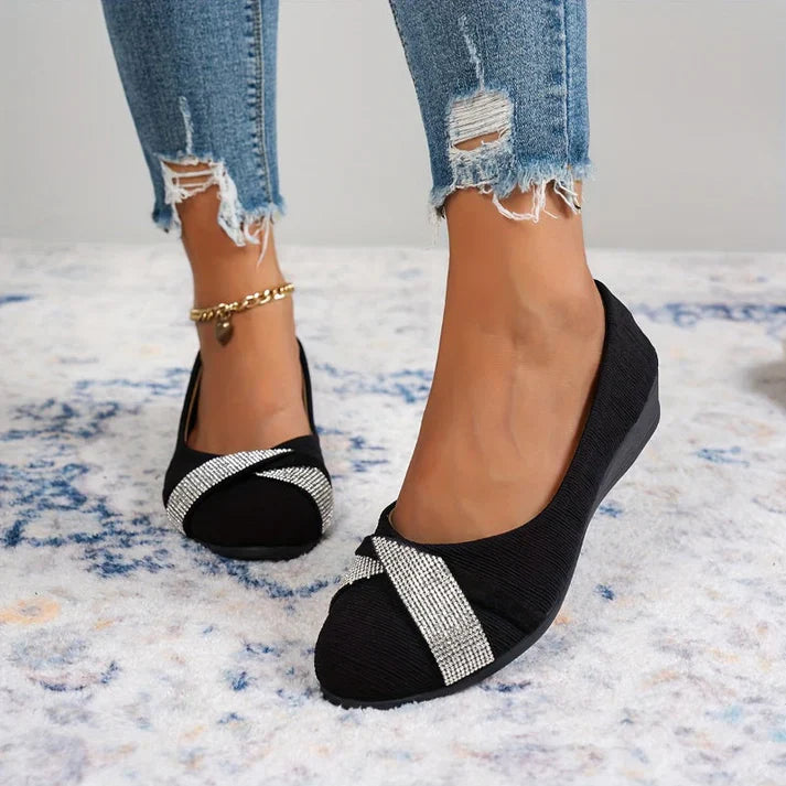 Ariana - Zapatos ligeros y ortopédicos con cuña